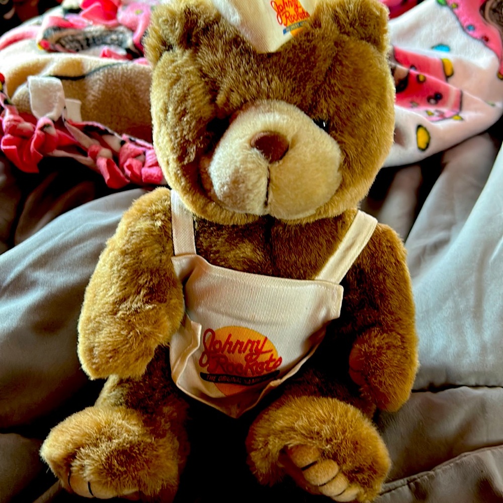 Johnny Rockets rare teddy bear